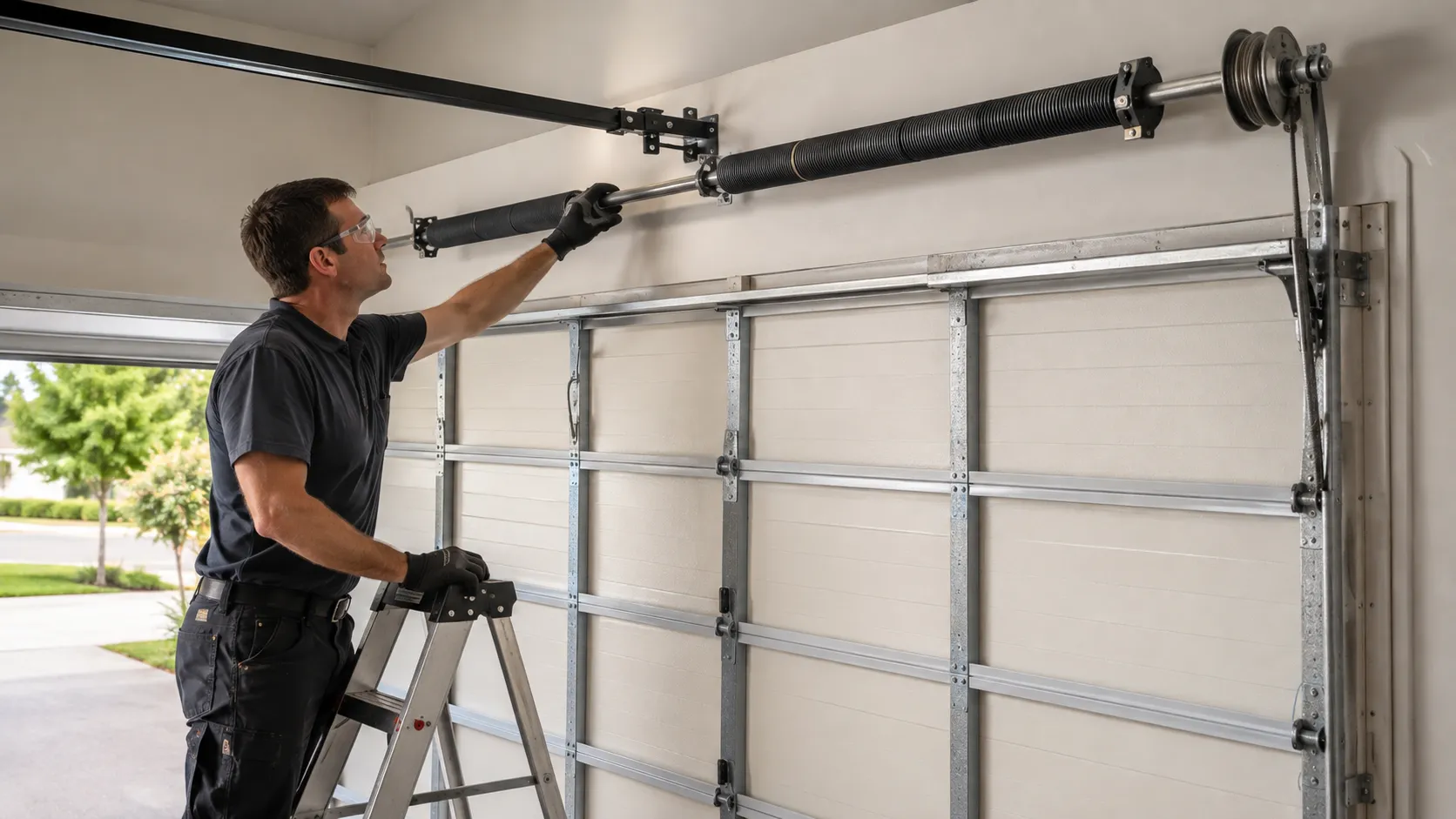 Garage Door Maintenance for Auburndale's Late-1980s Housing Stock in Winter Haven