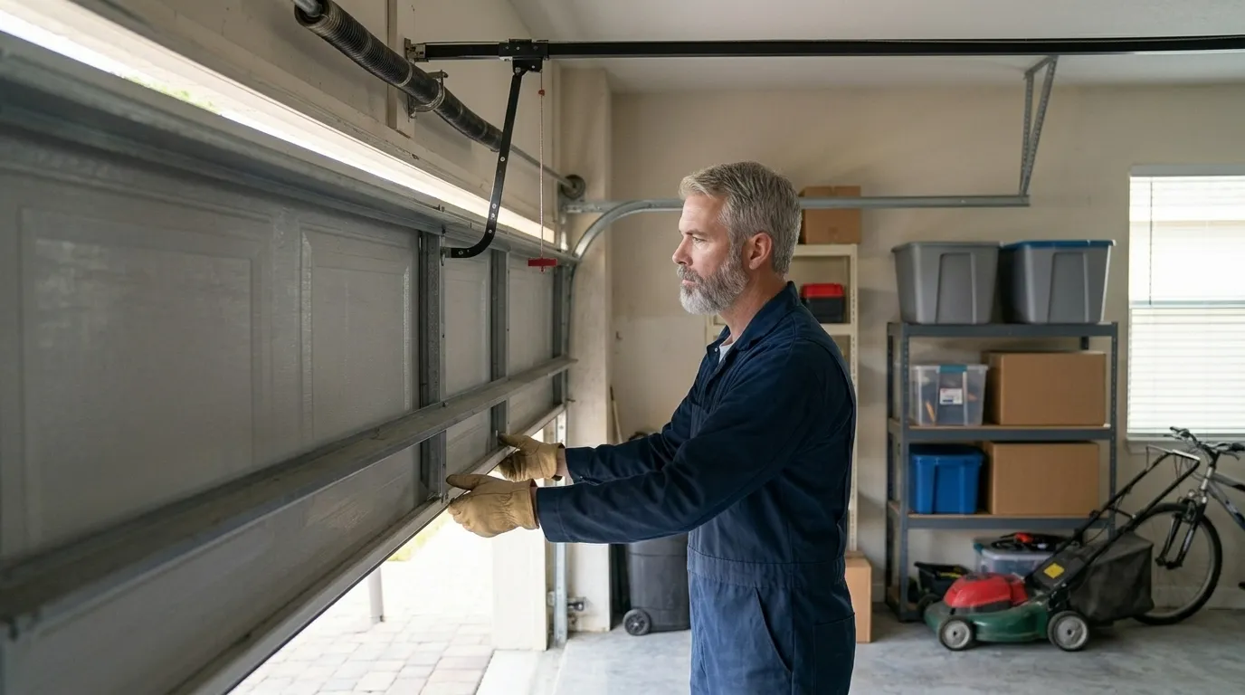 Garage Door Panel Replacement, Bartow FL in Winter Haven