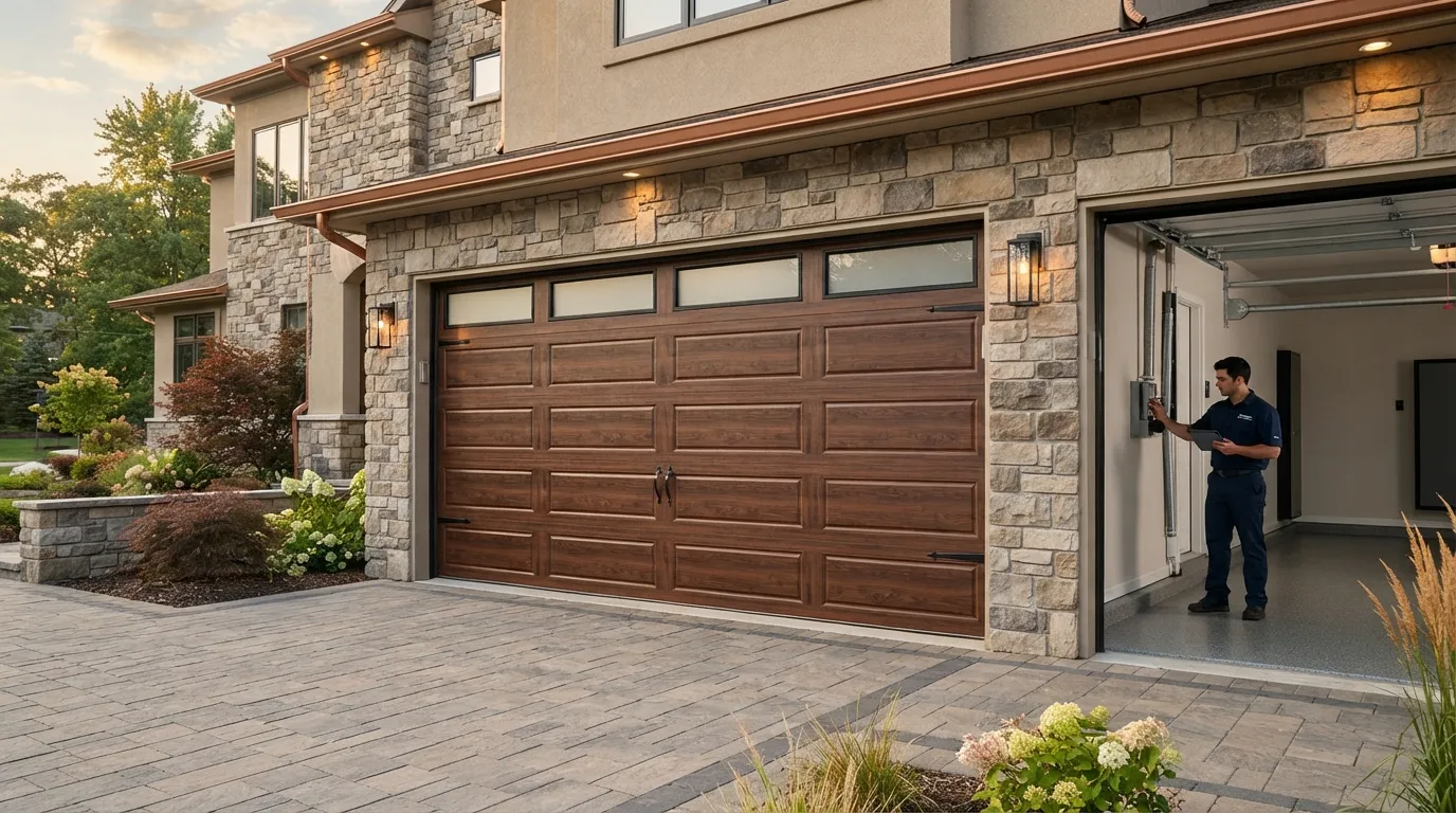 New Garage Door Installation for Jan Phyl Village Homes in Winter Haven