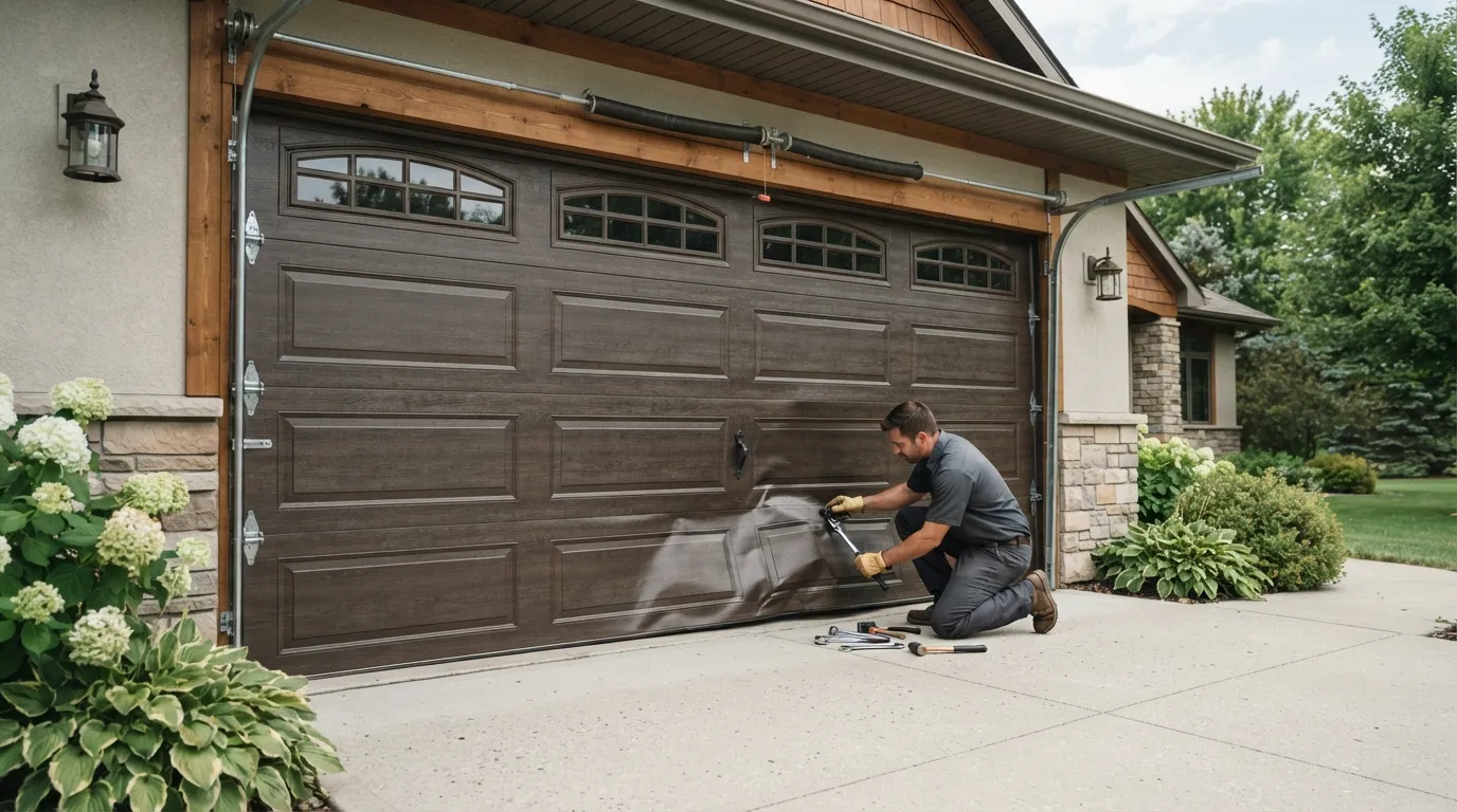 Panel Replacement for Haines City's Newer Sectional Doors in Winter Haven