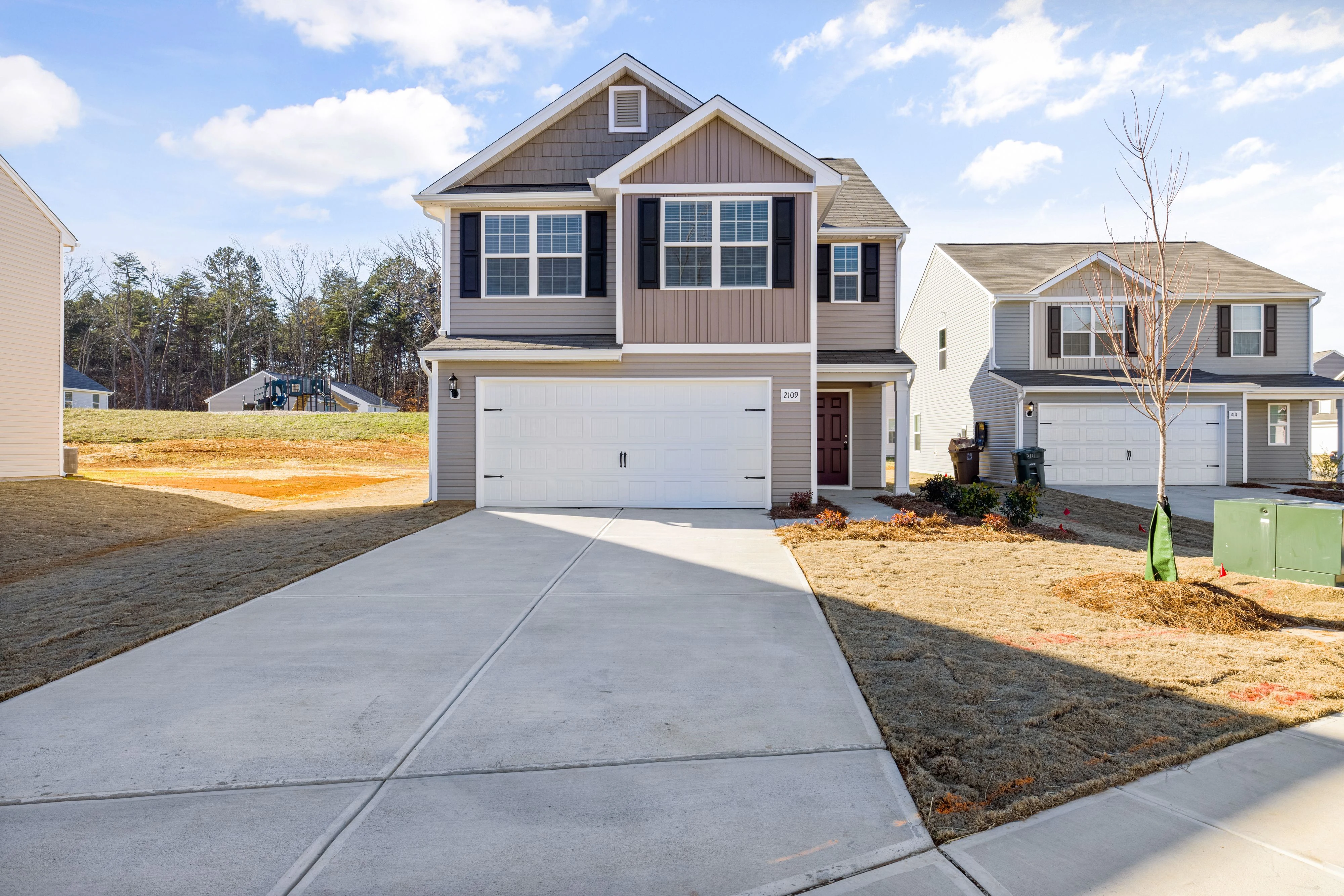 Residential garage door in Bartow